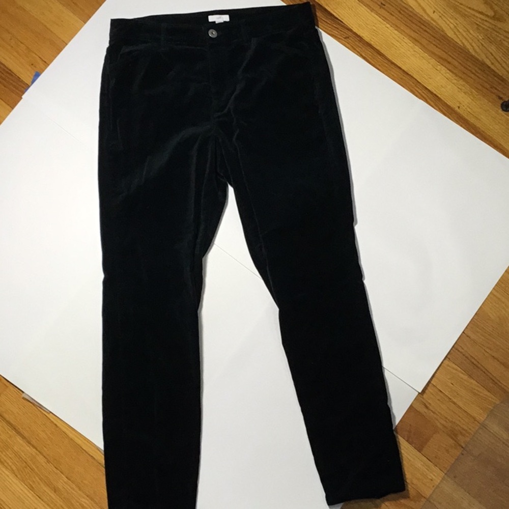 J.Jill Dark Green Velvet Women's Jeans